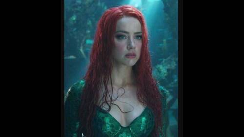 ¿Cuánto tiempo aparece Amber Heard en Aquaman 2_