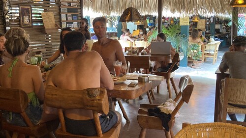 puerto escondido restaurante teletrabajo home office