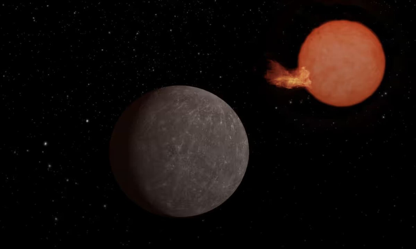 Planeta del tamaño de la Tierra orbita una pequeña estrella