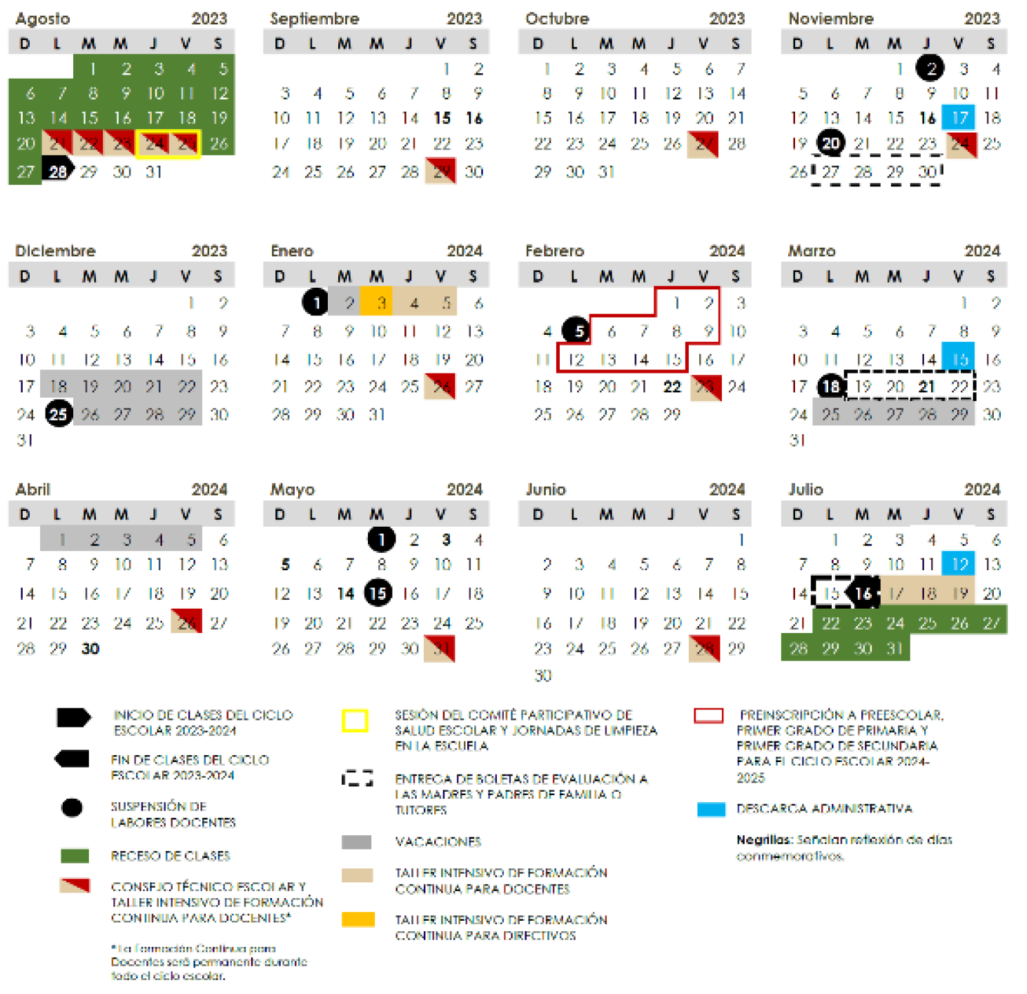 calendario-sep-puentes-oficiales-2023-2024
