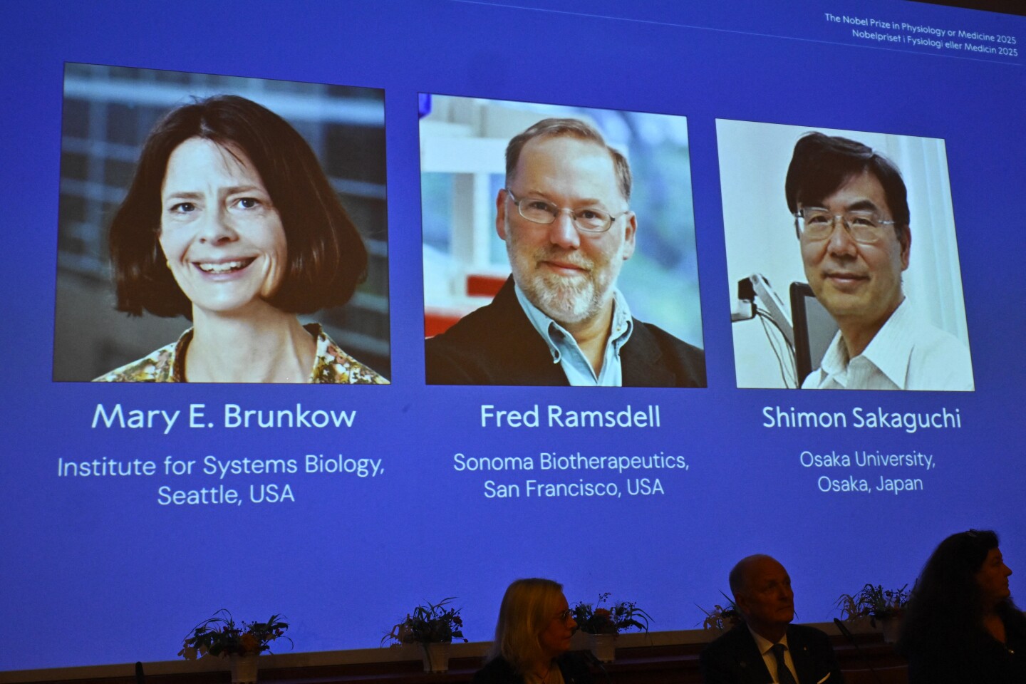 SWEDEN-NOBEL-PRIZE-MEDICINE Premio Nobel de Medicina 2025