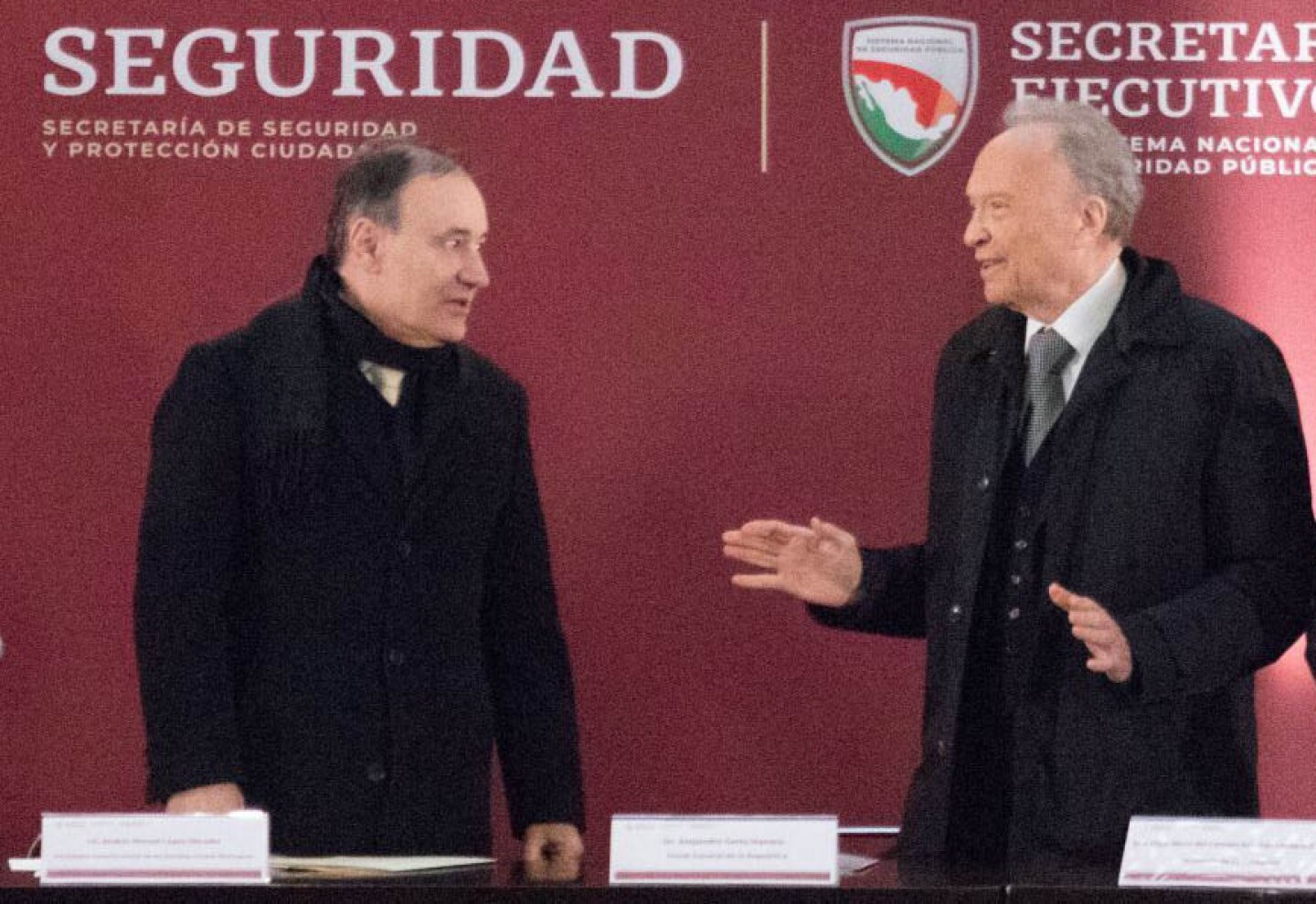 Alfonso Durazo, Alejandro Gertz Manero