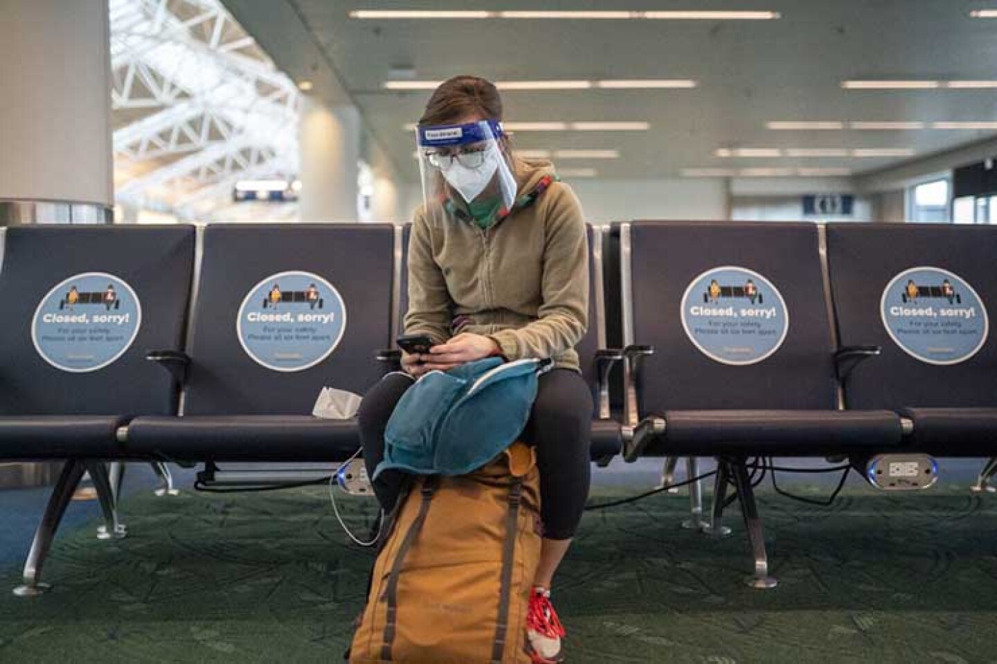 Nation's Airports Brace For Thanksgiving Travel, As CDC Recommends Not To Travel Amid Coronavirus Pandemic