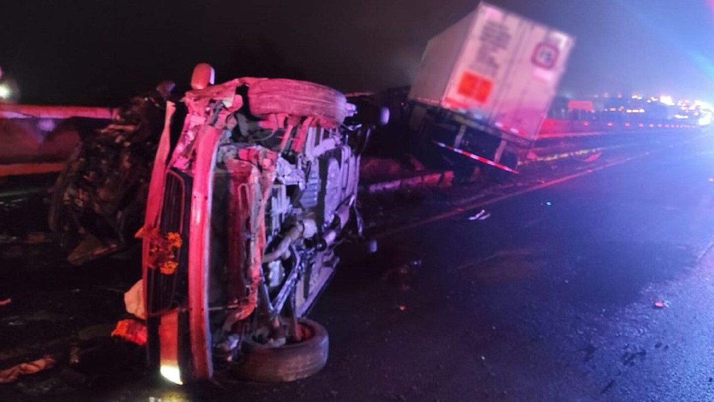 accidente autopista méxico-puebla hoy