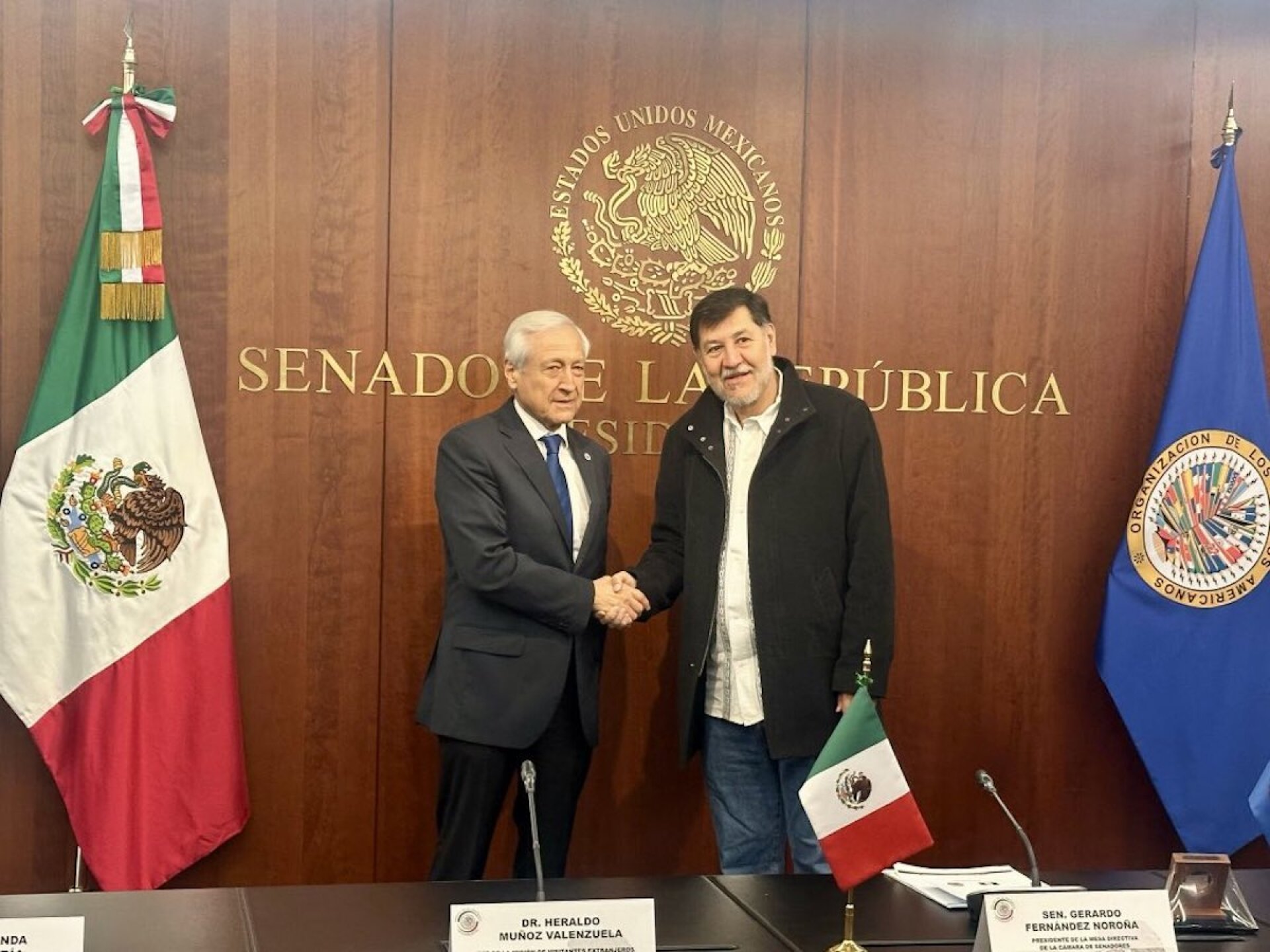 Gerardo Fernández Noroña y la OEA