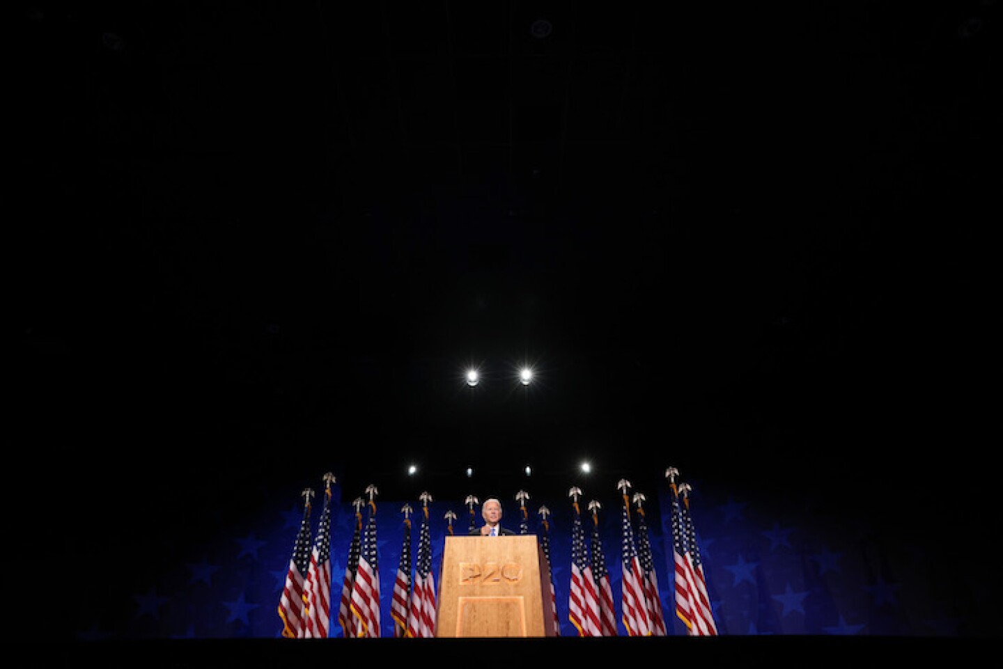 Joe Biden Accepts Party's Nomination For President In Delaware During Virtual DNC