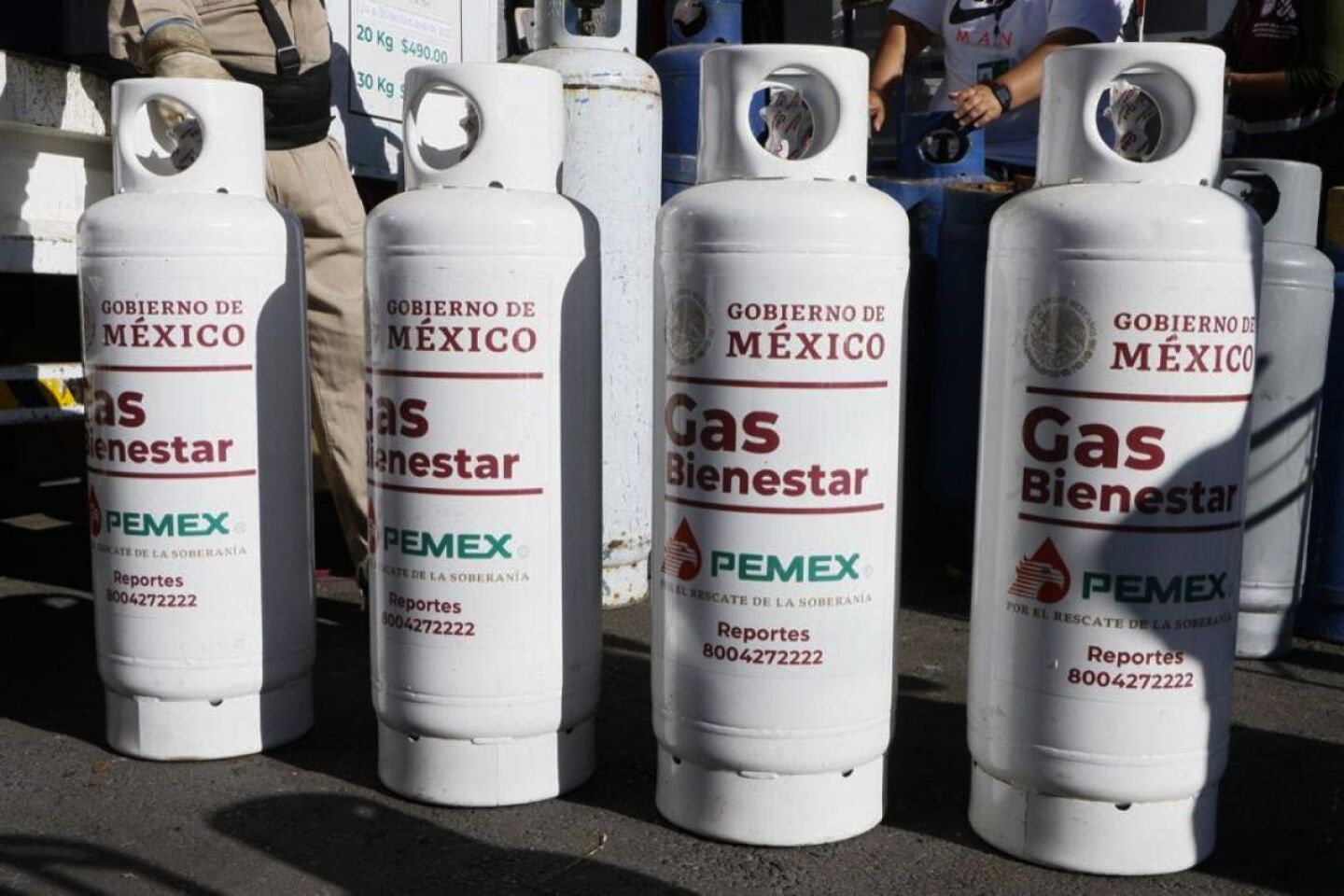 Venta del Gas Bienestar en alcaldías de la Ciudad de México.