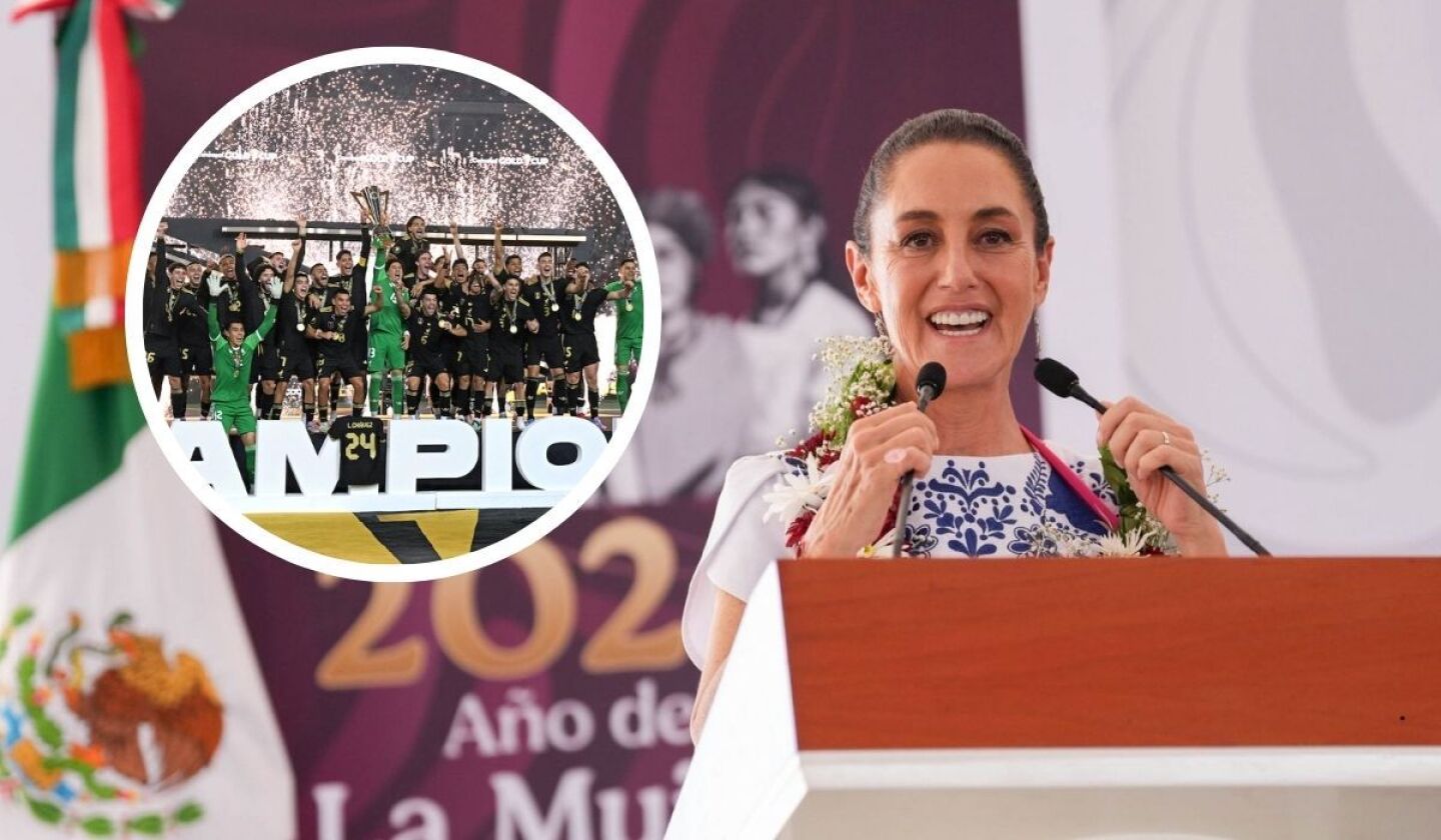 Sheinbaum felicita a la Selección Mexicana