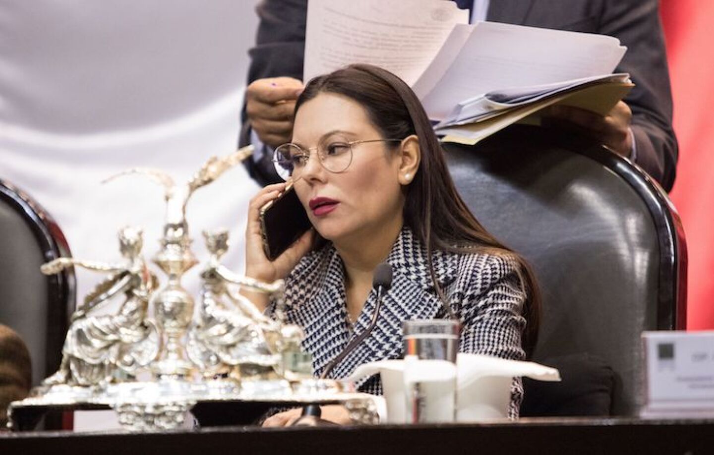 Laura Rojas, presidente de la mesa directiva
