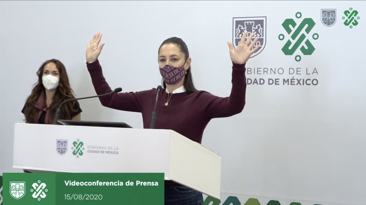 Sheinbaum da negativo a Covid-19 y retoma actividades