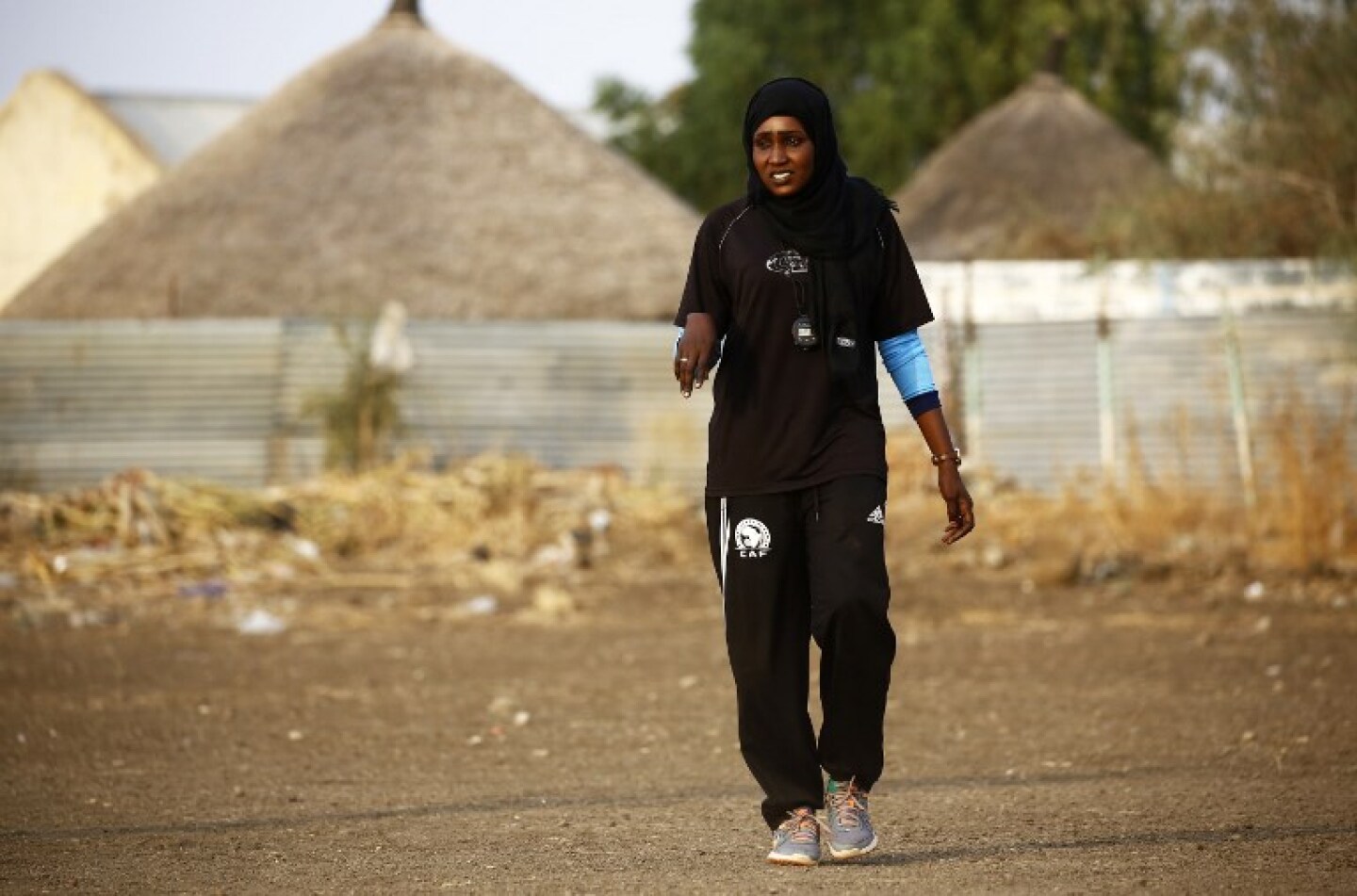 SUDAN-FBL-COACH-WOMAN