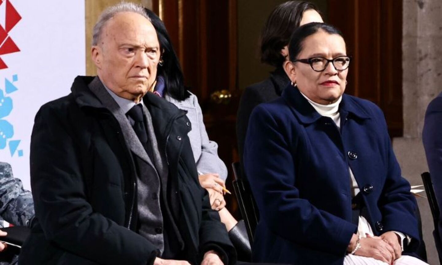 Rosa Icela Rodríguez y Gertz Manero