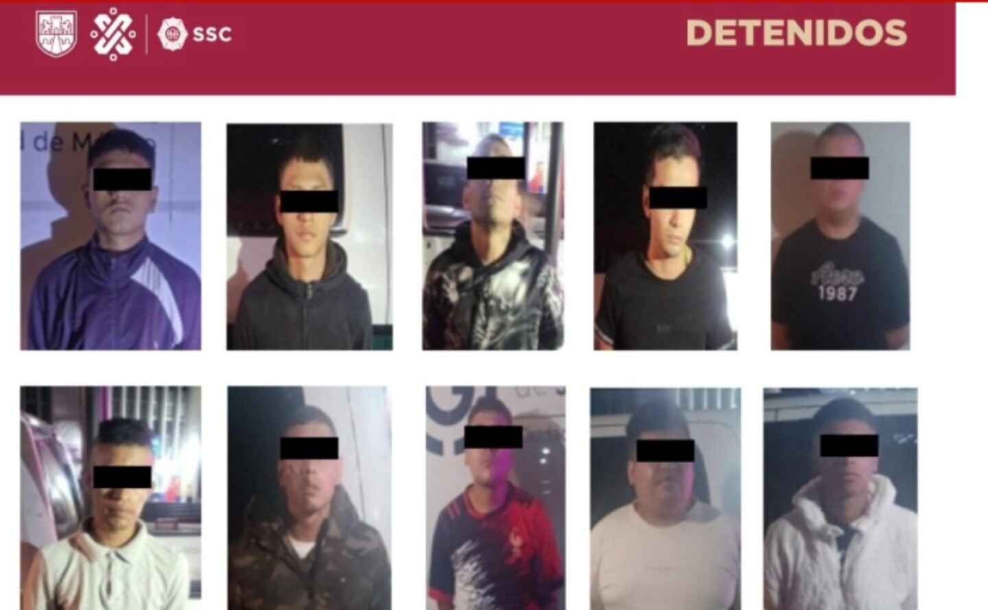 detenidos incendio en la Morelos