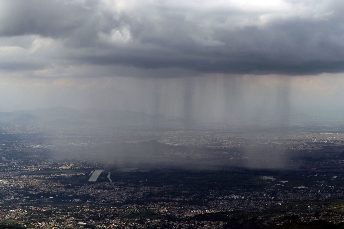 Paisaje Cotidiana Altura CDMX lluvias cdmx