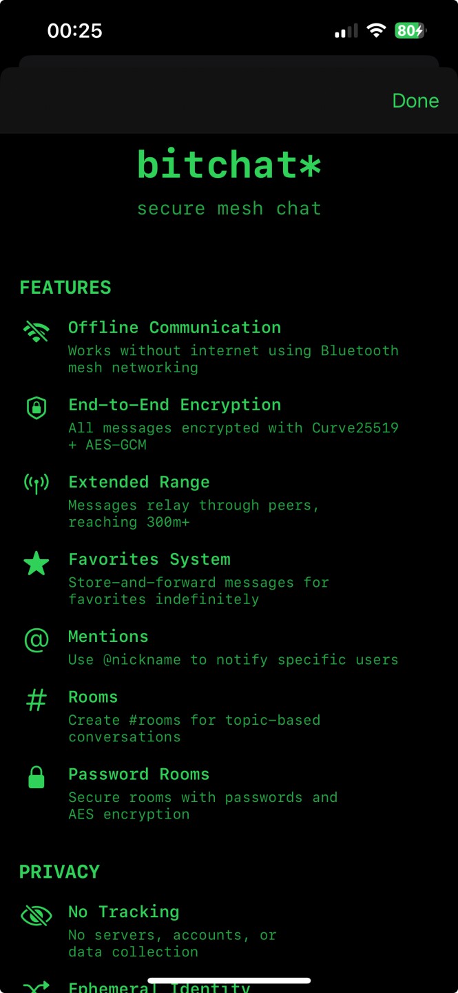 bitchat-mensajeria-sin-internet-encriptada