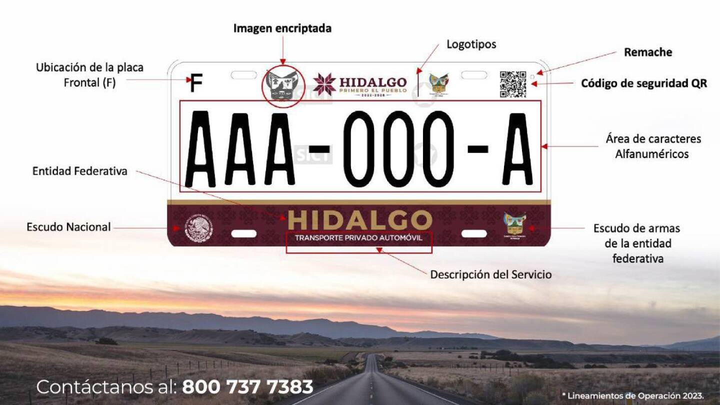 reemplacamiento 2023 hidalgo