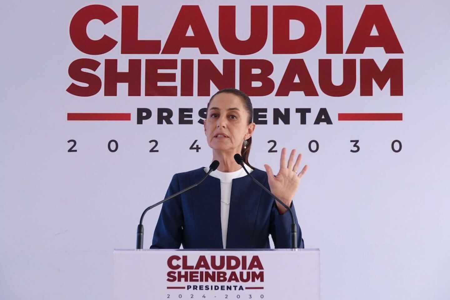 Sheinbaum secretarios Marina y Defensa