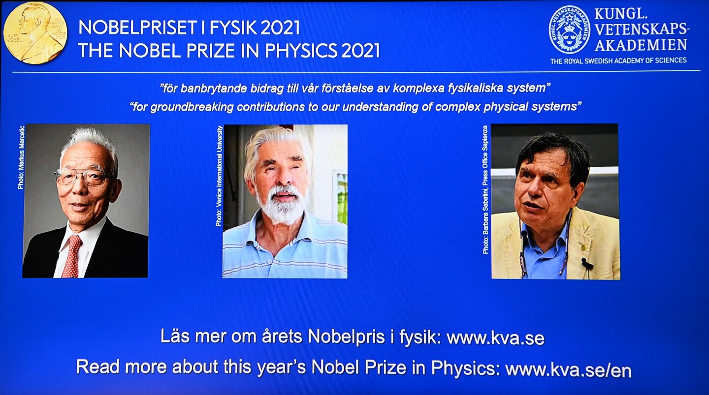 SWEDEN-NOBEL-PHYSICS