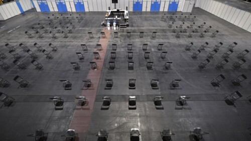 centro de vacunación