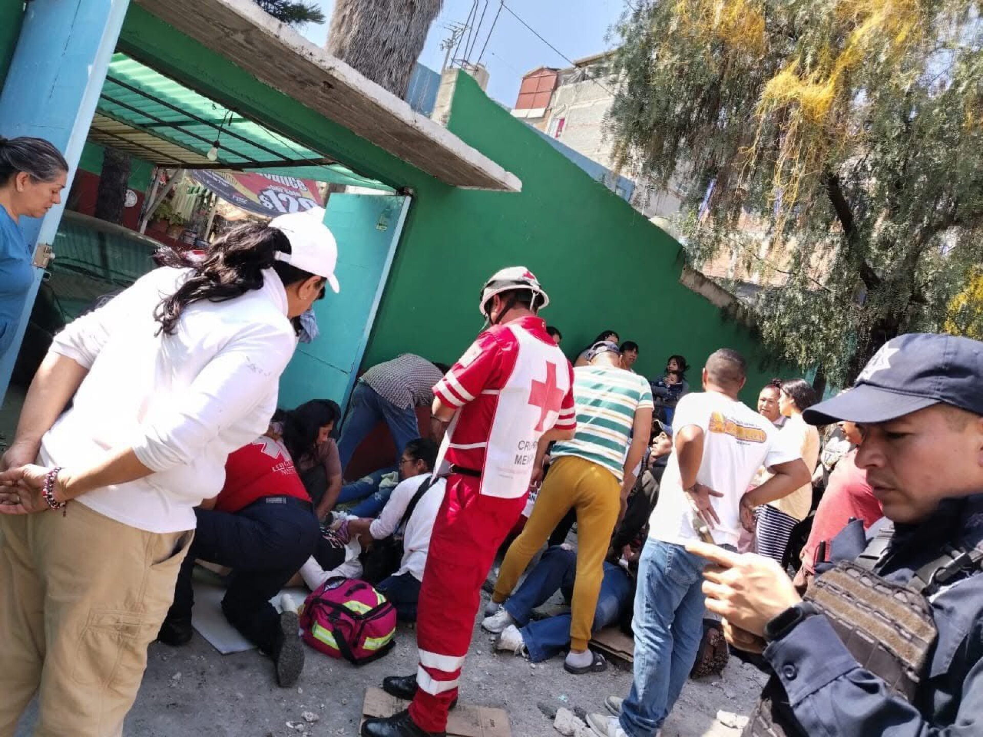 Accidente camión Tlalnepantla