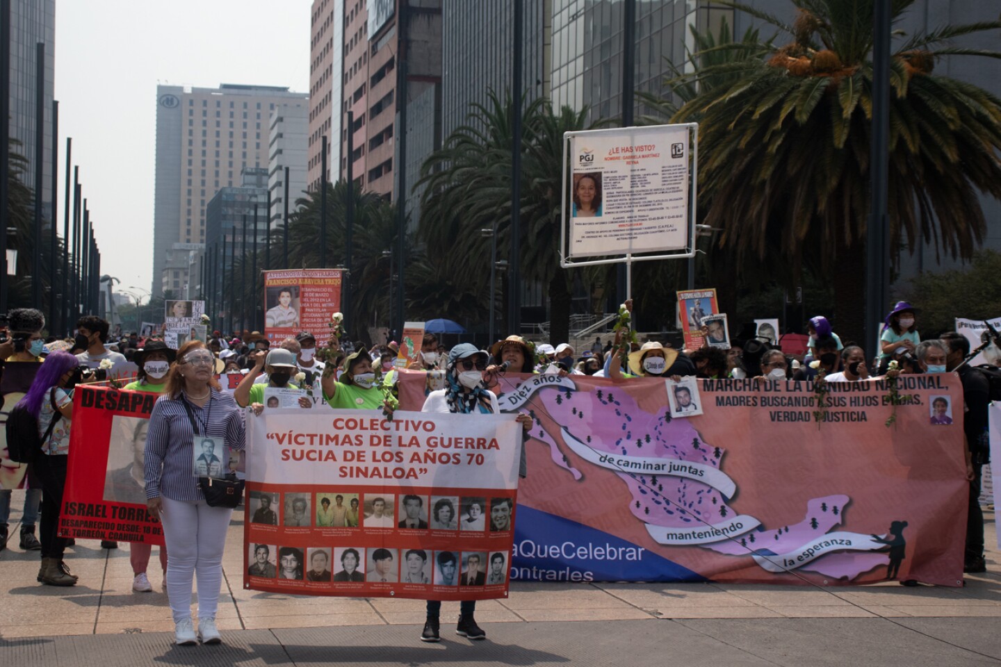 marcha madres de personas desaparecidas