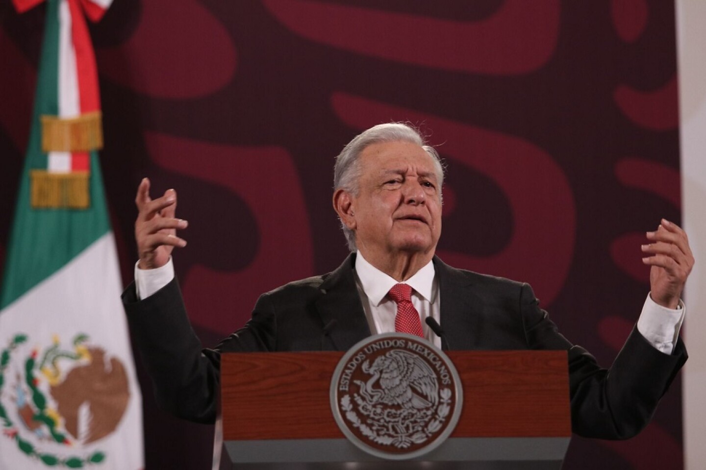 AMLO mueca