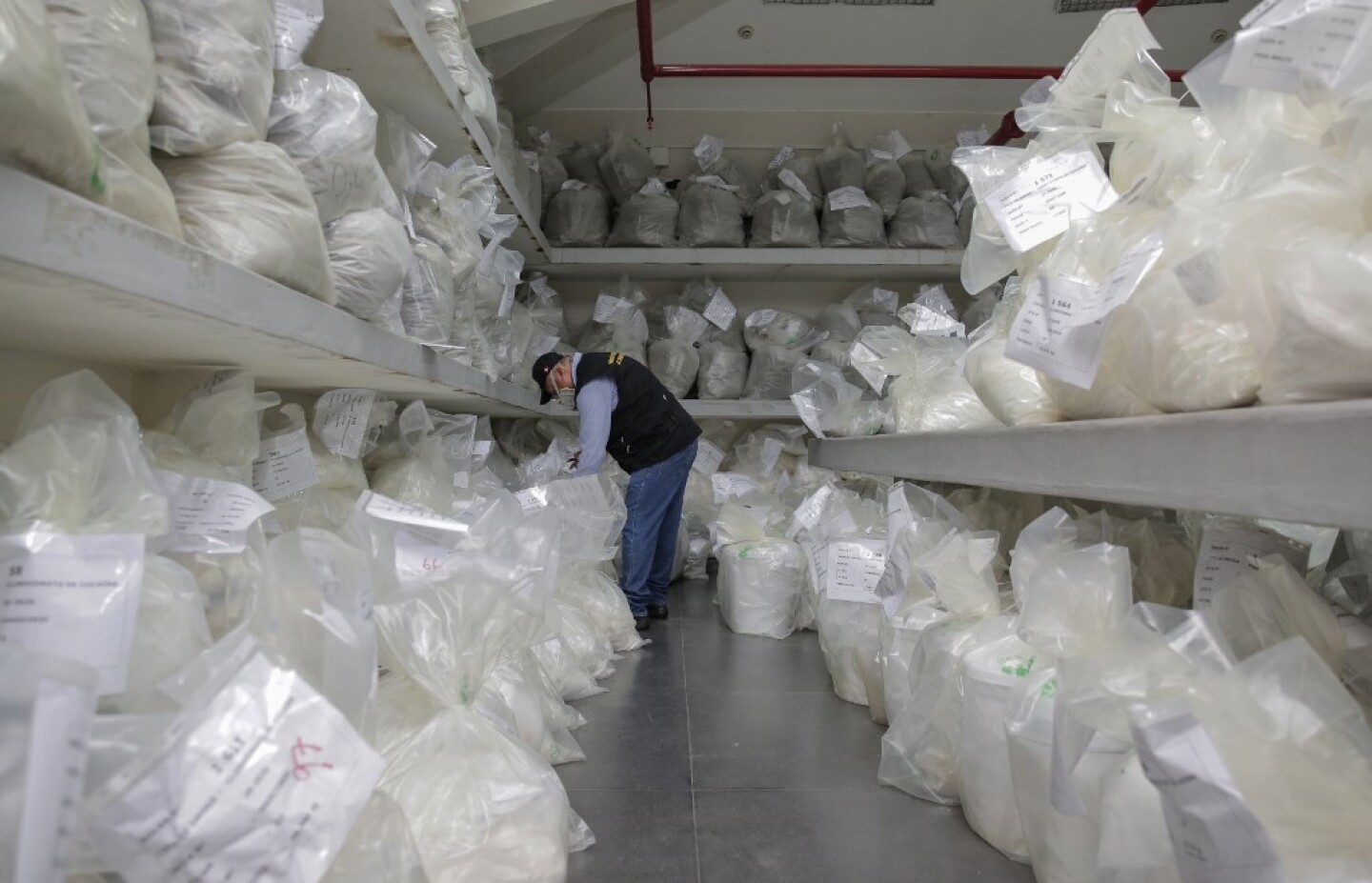 PERU-DRUGS-INCINERATION