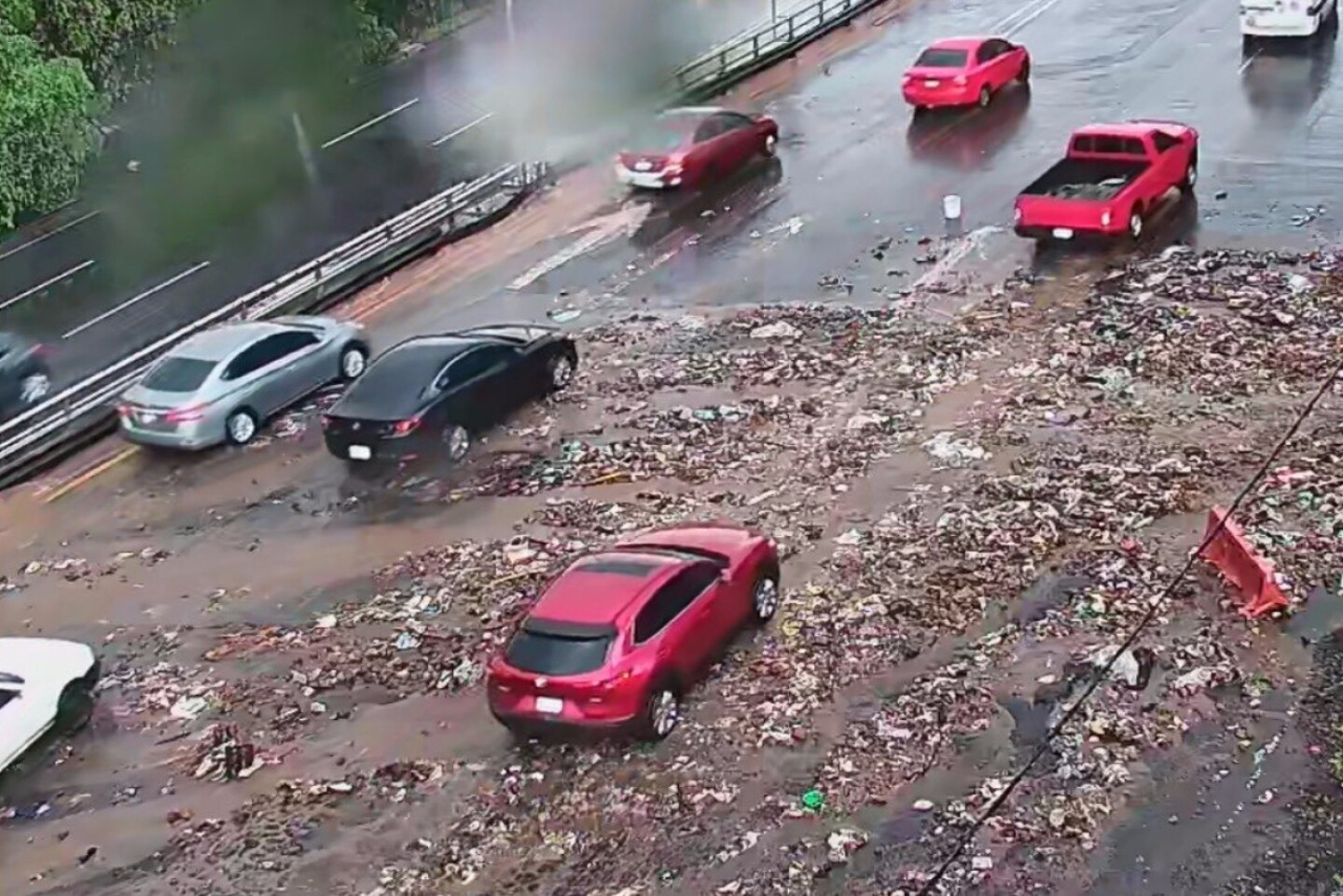 Deslave autopista México-Pachuca