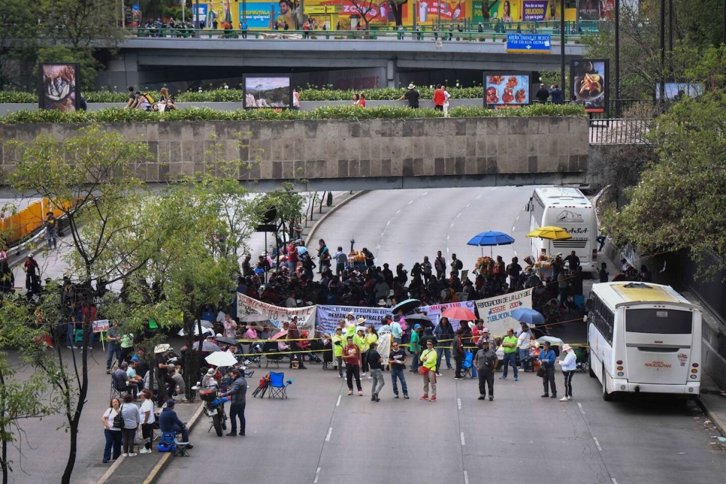 CNTE Bloqueo Circuito y Reforma