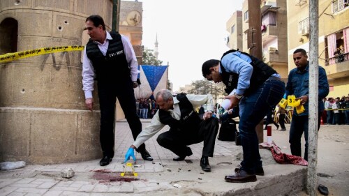 EGYPT-UNREST-CHURCH-ATTACK