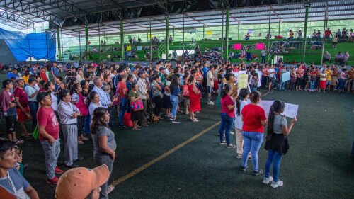 Indígenas desplazados Tila
