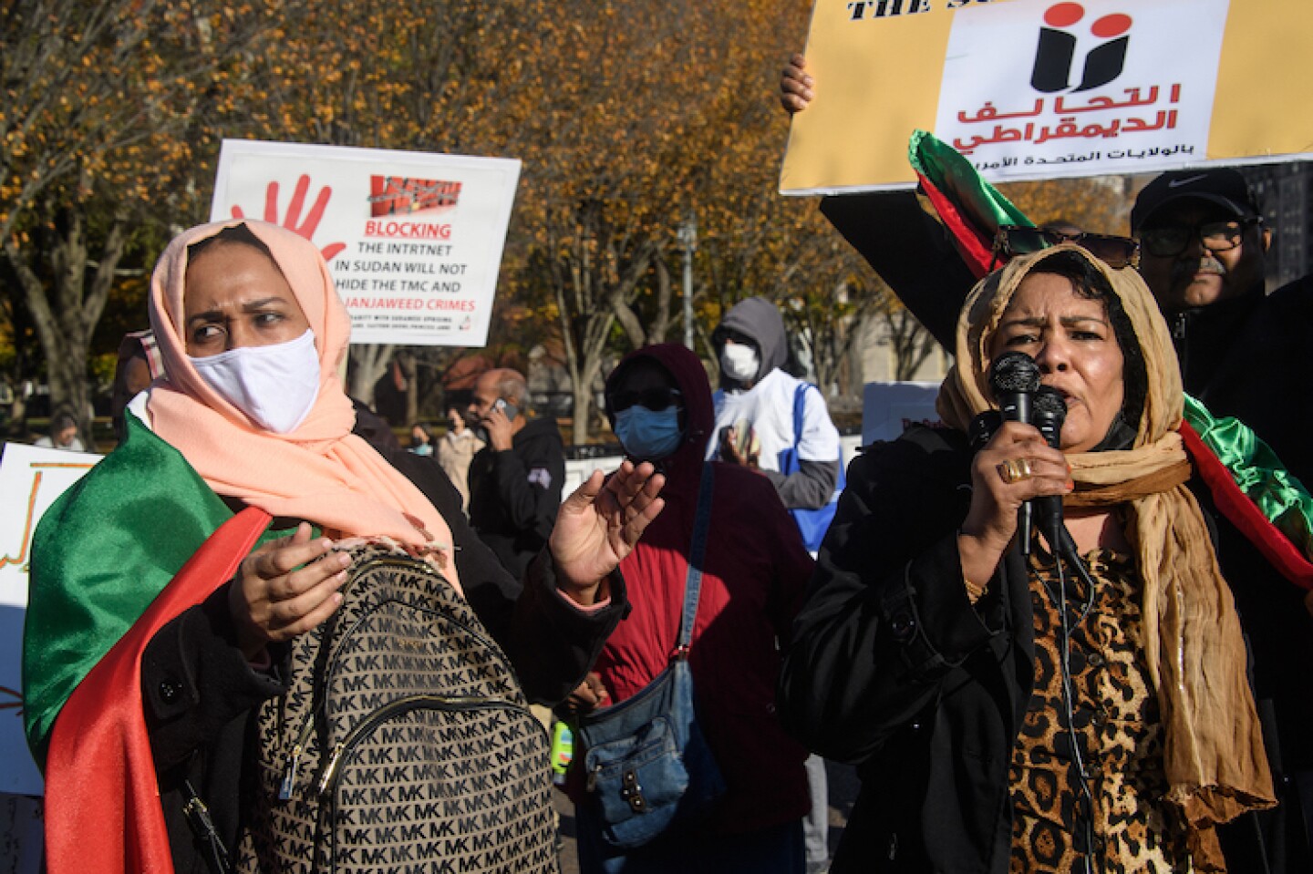 US-SUDAN-POLITICS-DEMONSTRATION