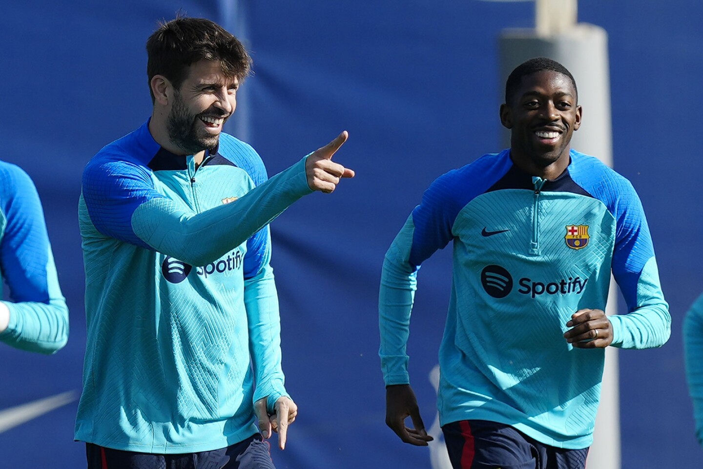 Entrenamiento del FC Barcelona