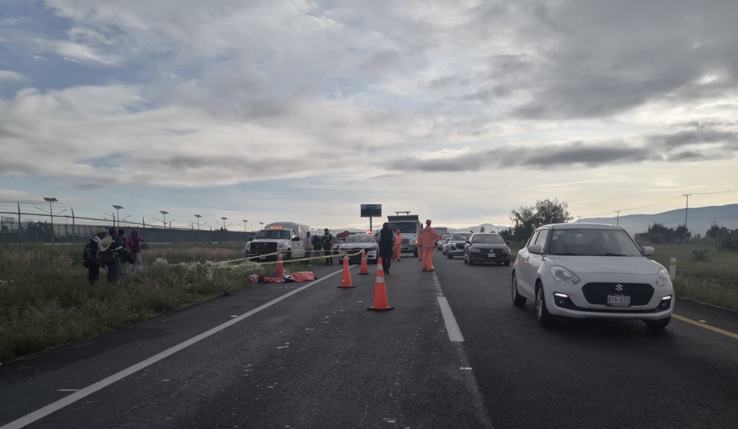 Peñón Texcoco accidente