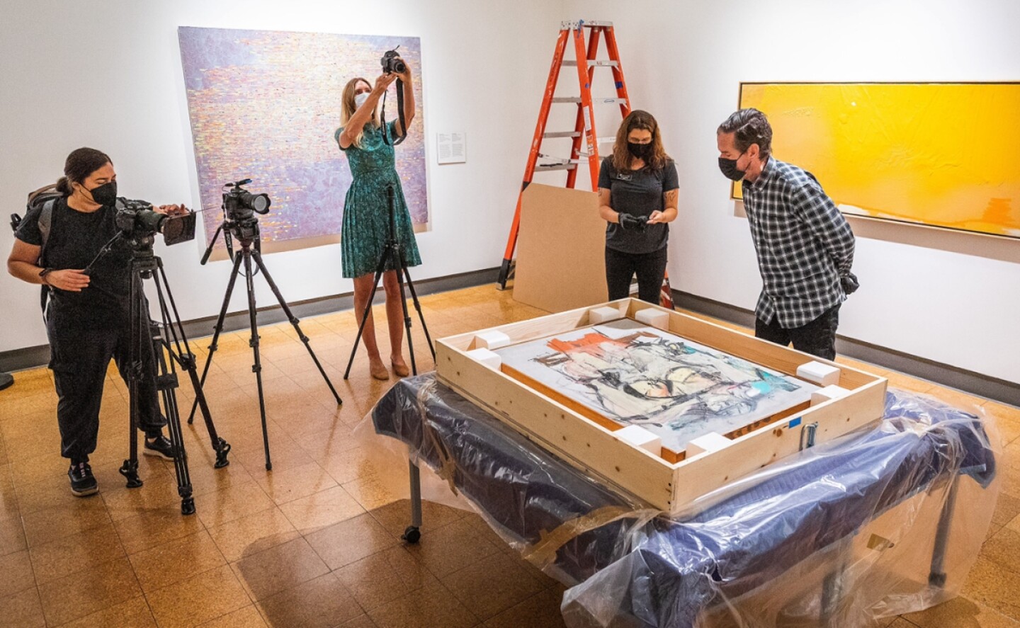 pintura_willem_de_kooning_museo_universidad_artes_arizona