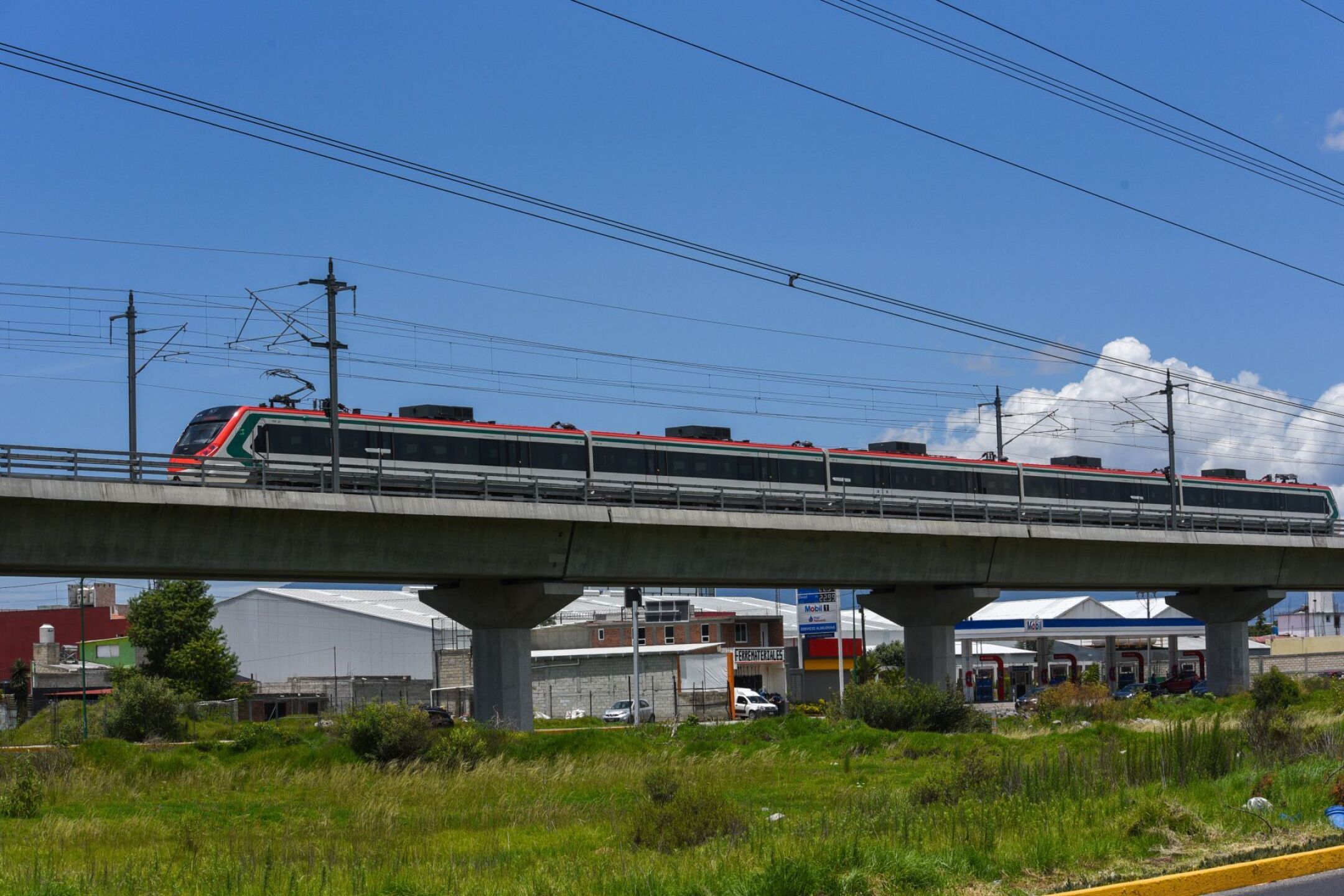 Aspectos Tren hacia el AIFA