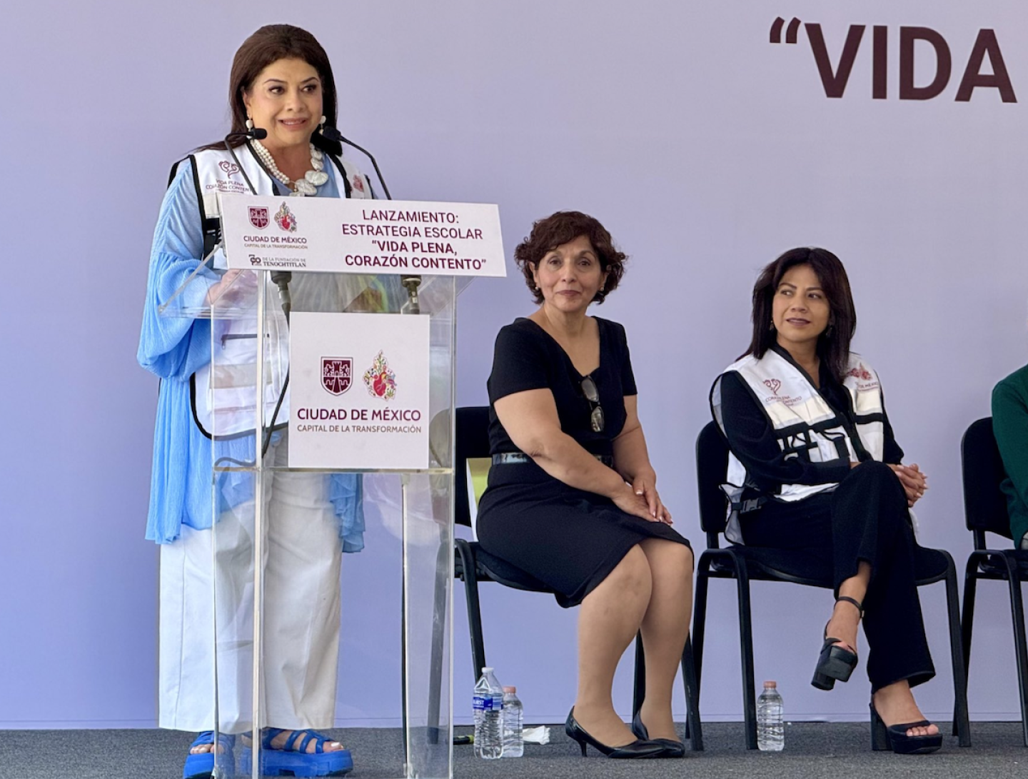 Clara Brugada presenta “Vida Plena, Corazón Contento”