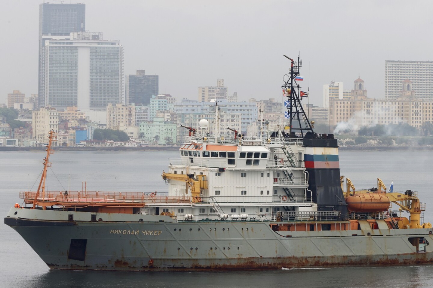 Llega a La Habana la flotilla de la Marina rusa con una fragata y un submarino nuclear