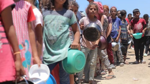 El hambre causa ya muchas muertes y daños irreversibles en Gaza