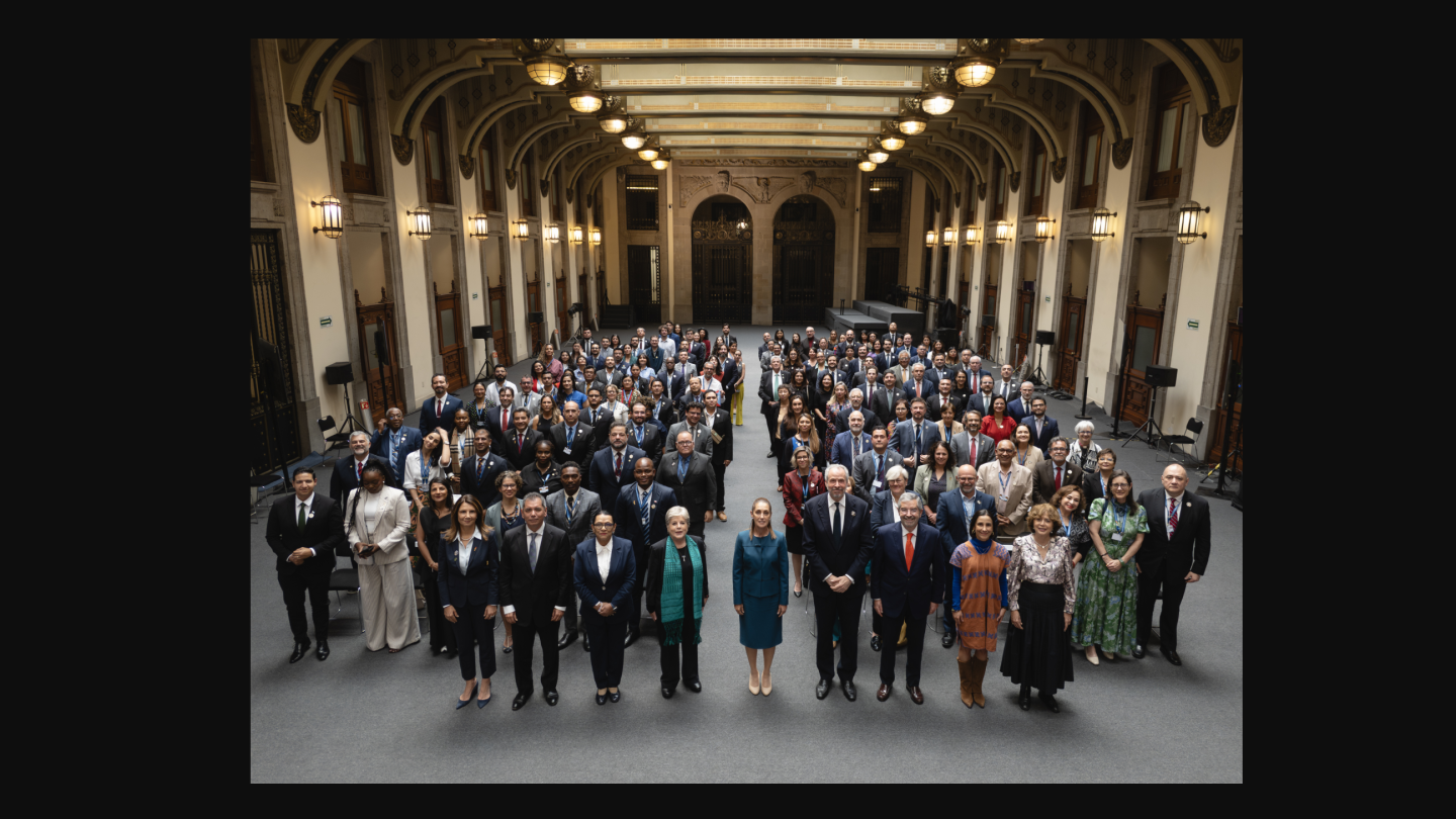 Sheinbaum inaugura Reunión Ministerial de América Latina y el Caribe