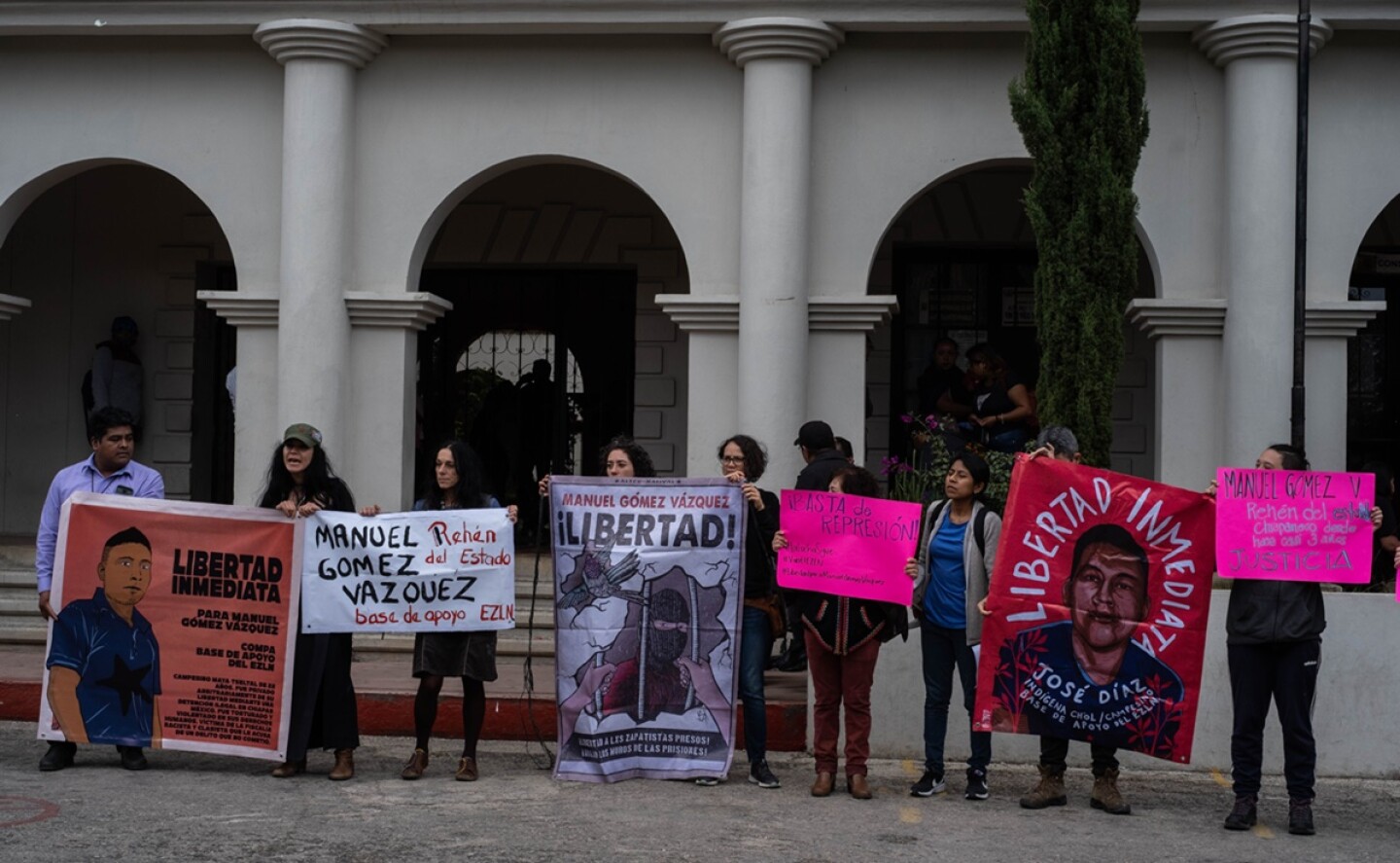 Manuel Gómez Vásquez, detenido en Chiapas
