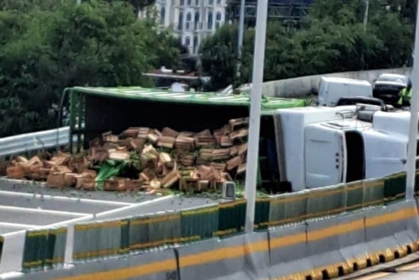 Accidente autopista México-Cuernavaca (1)