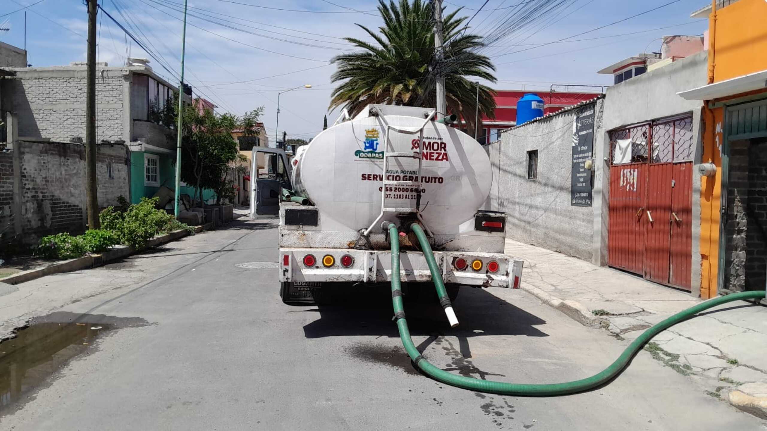 Servicio de pipas de agua Nezahualcóyotl