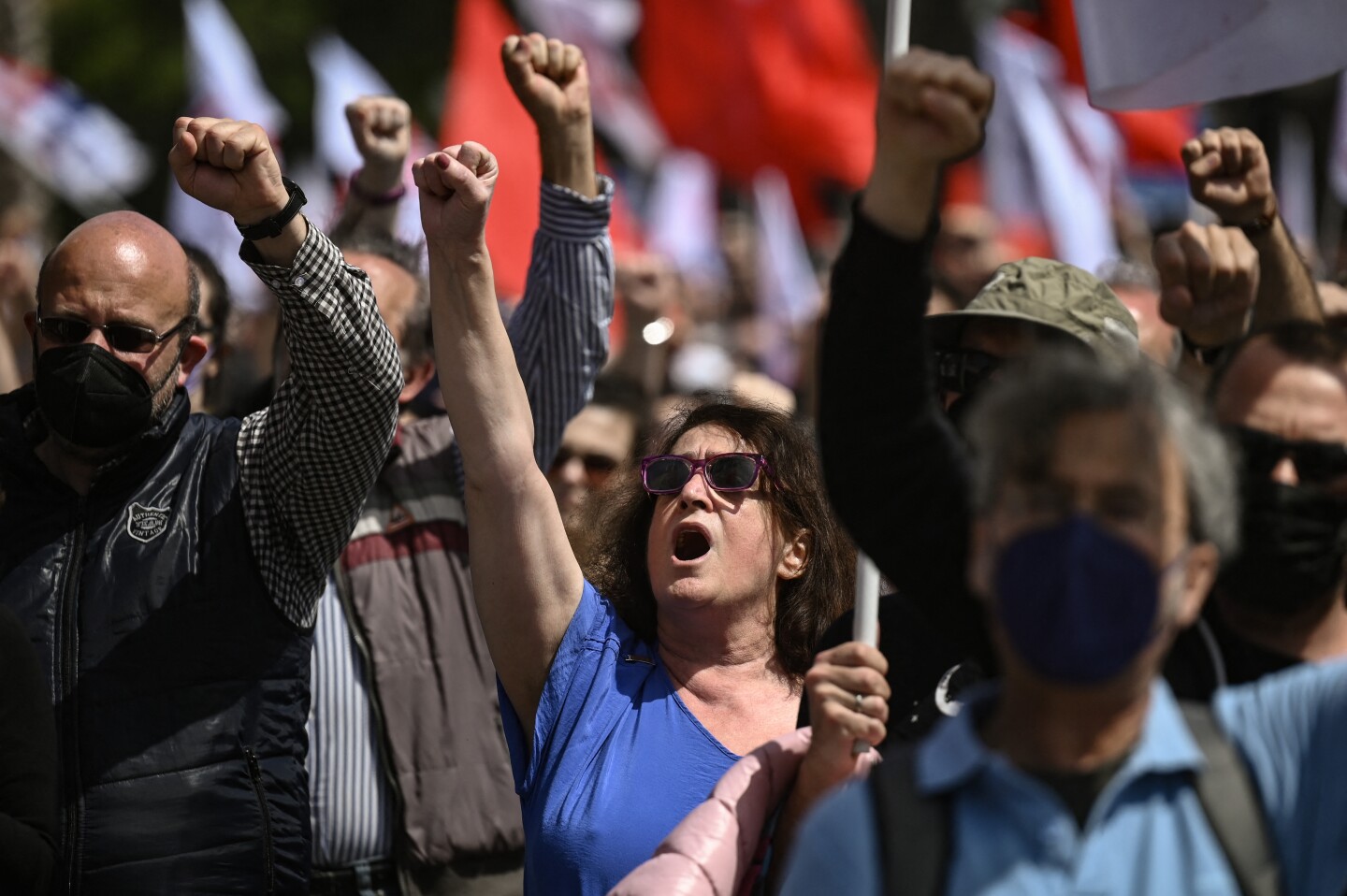 GREECE-MAY DAY-PROTEST