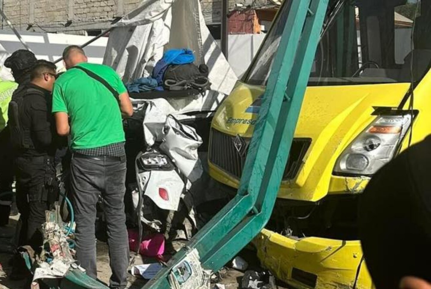Accidente en boulevard Aeropuerto