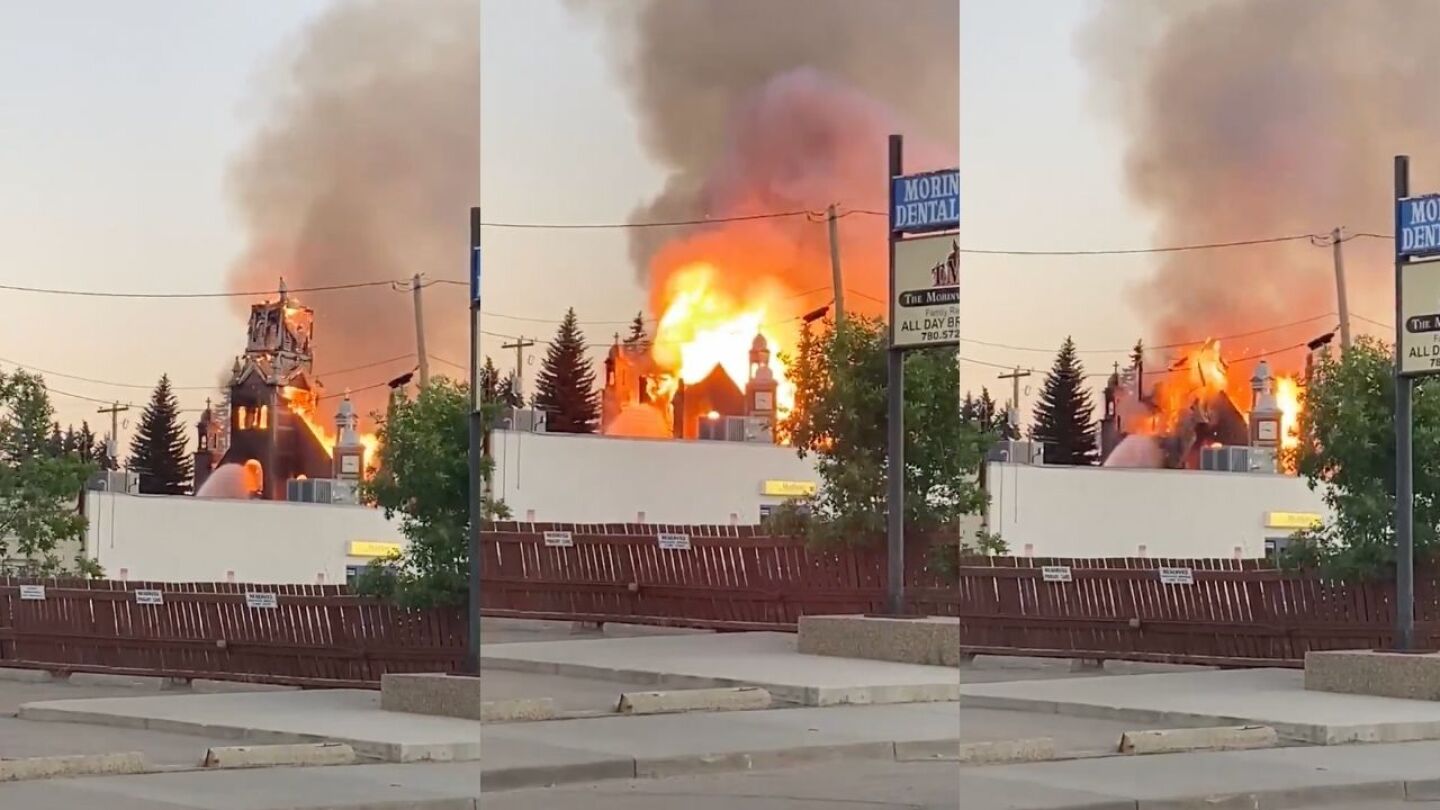Iglesias incendiadas