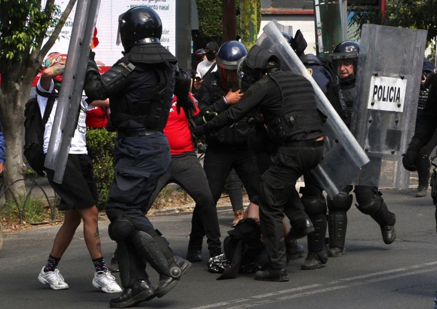 policías desaparición forzada