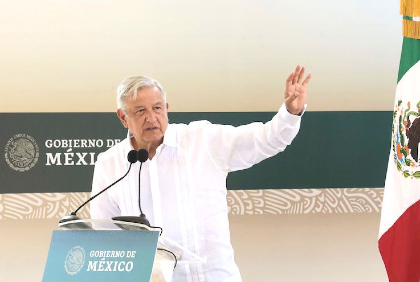 AMLO Supervisión Tren Maya Maxcanú