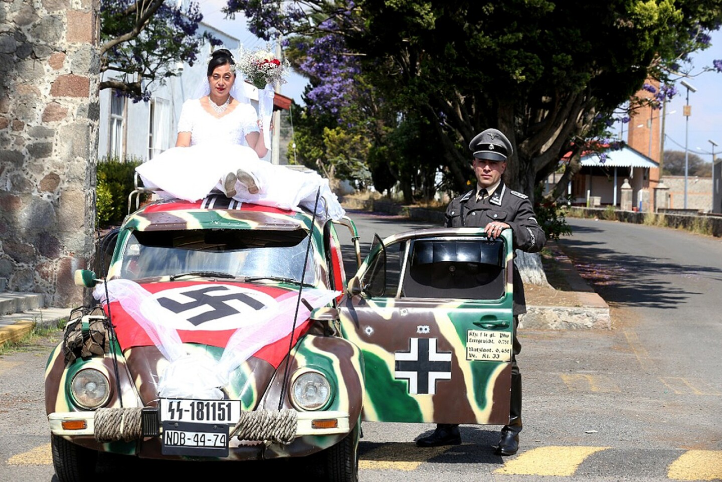 ONG condena boda organizada con temática nazi en estado mexicano de Tlaxcala