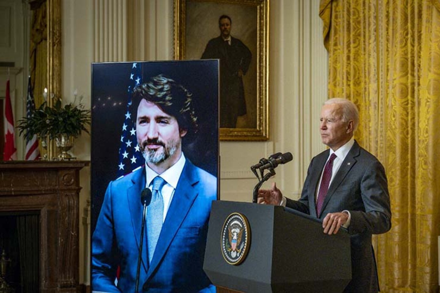 President Biden Meets With Canadian Prime Minister Trudeau